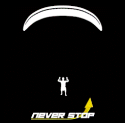 gif parapente hélico