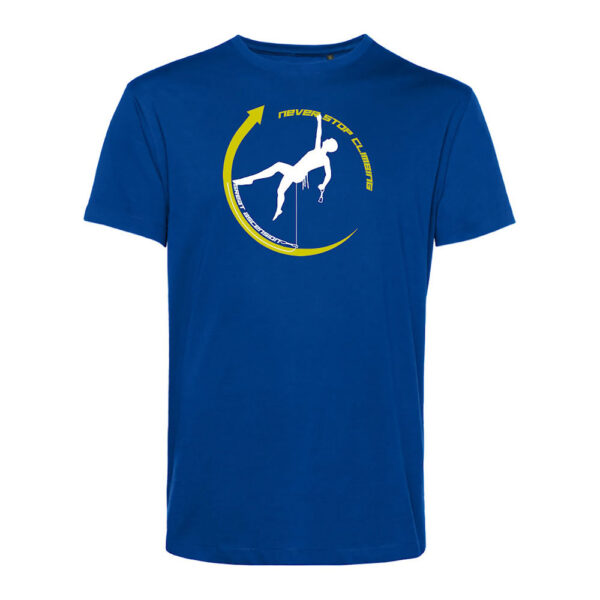 T-shirt homme Great ascension Bleu/Jaune