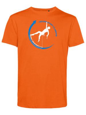 0B&C-E150Men-GreatAscension-Orange-2Bleu T-shirt homme Great ascension Orange/Bleu