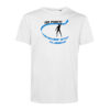 0B&C-E150Men-NoFoot-Blanc-1Bleu T-shirt homme No Foot Blanc/Bleu