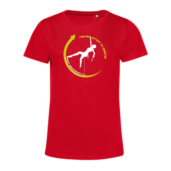 T-shirt Femme Great ascension Rouge/Jaune