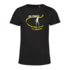 T-shirt Femme No Foot Noir/Jaune