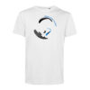 T-shirt homme Cross Blanc/Bleu