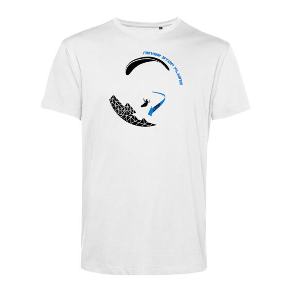 T-shirt homme Cross Blanc/Bleu