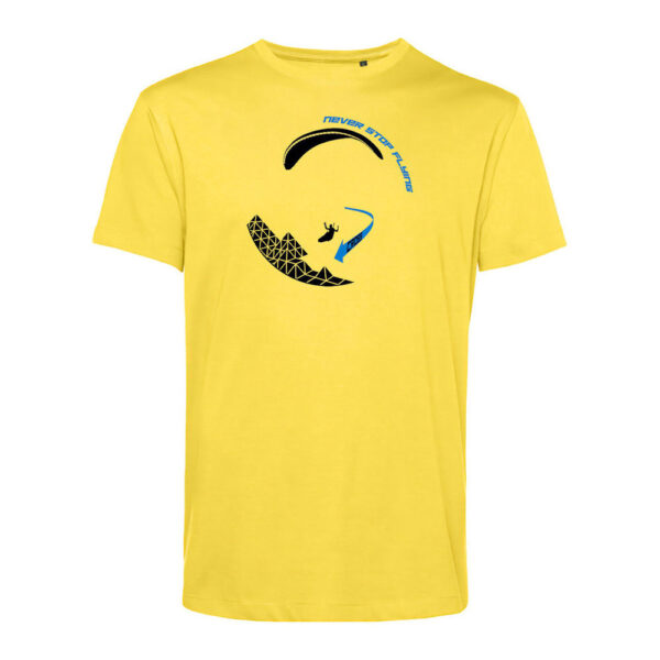T-shirt homme Cross Jaune/Bleu