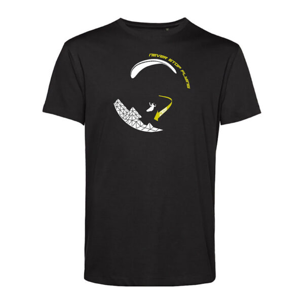 T-shirt homme Cross Noir/Jaune