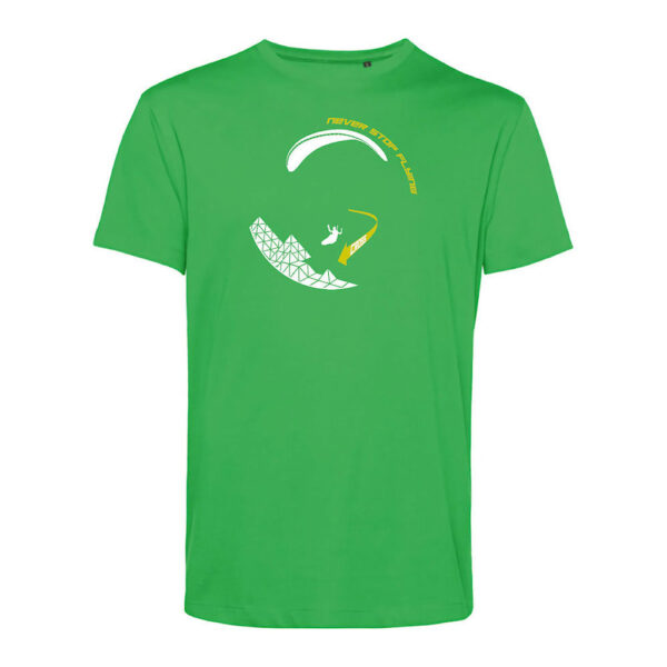 T-shirt homme Cross Vert/Jaune