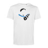 T-shirt homme Take off Blanc/Bleu
