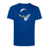 T-shirt homme Take off Bleu/Jaune