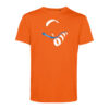 T-shirt homme Take off Orange/Bleu