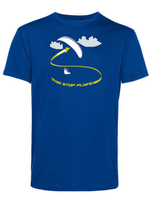 T-shirt homme Thermal Bleu/Jaune