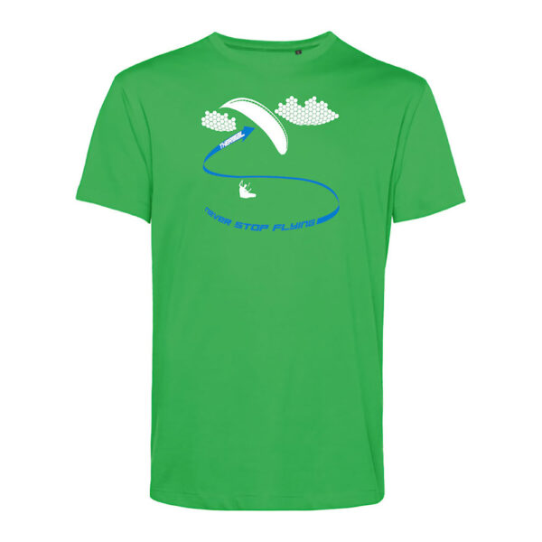 B&C-E150Men-Thermal-Vert-2Bleu T-shirt homme Thermal Vert/Bleu