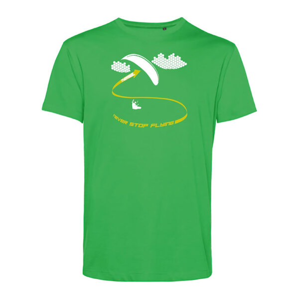 B&C-E150Men-Thermal-Vert-2Jaune T-shirt homme Thermal Vert/Bleu