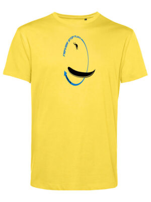 T-shirt homme Tumbling Jaune/Bleu