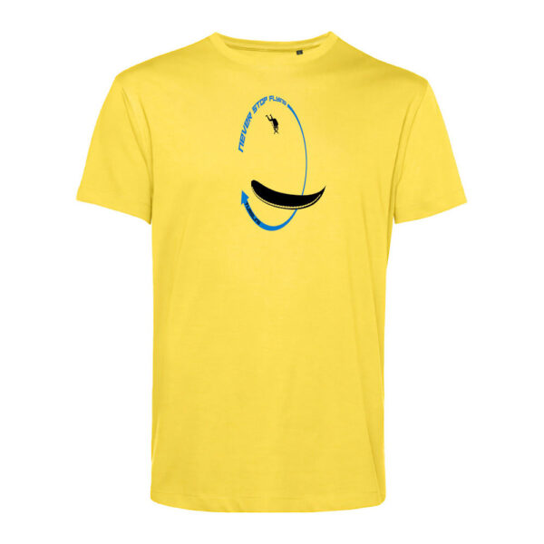 T-shirt homme Tumbling Jaune/Bleu