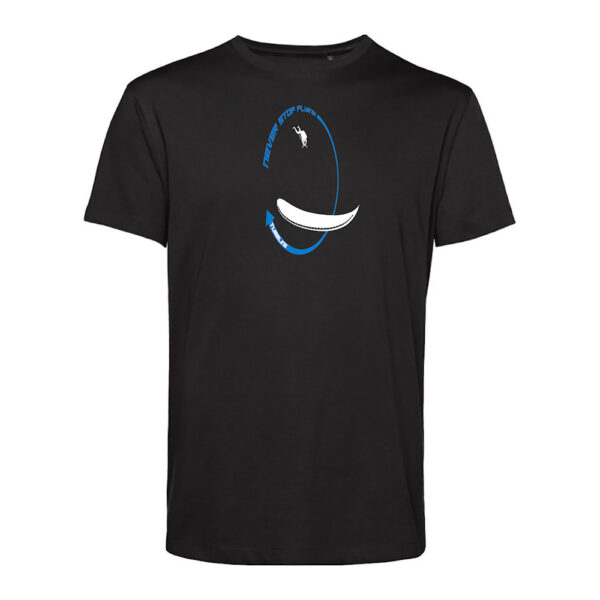 T-shirt homme Tumbling Noir/Bleu