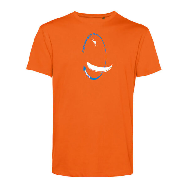 T-shirt homme Tumbling Orange/Bleu