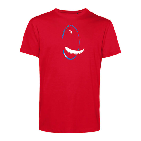 T-shirt homme Tumbling Rouge/Bleu