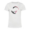 T-shirt Femme Cross Blanc/Magenta