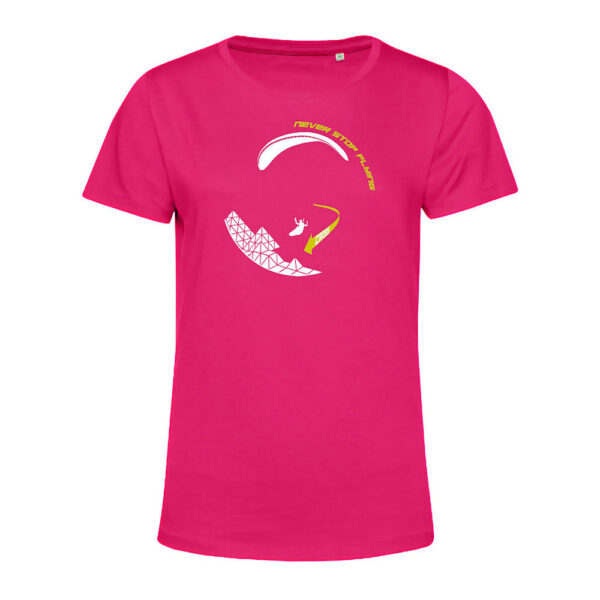 T-shirt Femme Cross Rose/Jaune