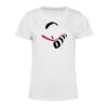 T-shirt femme Take off Blanc/Magenta