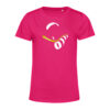 T-shirt femme Take off Rose/Jaune