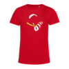 T-shirt femme Take off Rouge/Jaune
