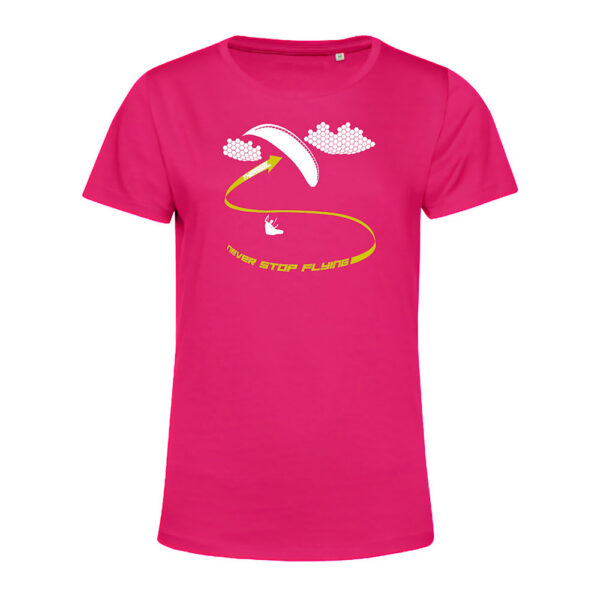 T-shirt Femme Thermal Rose/Jaune