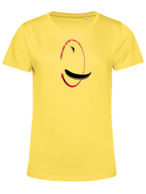 T-shirt Femme Tumbling Jaune/Magenta