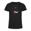 T-shirt Femme Tumbling Noir/Magenta