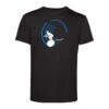 T-shirt homme Tube riding Noir/Bleu