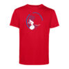 T-shirt homme Tube riding Rouge/Bleu