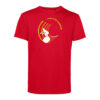 T-shirt homme Tube riding Rouge/Jaune