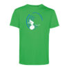 T-shirt homme Tube riding Vert/Bleu