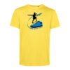 T-shirt homme Ollie Jaune/Bleu