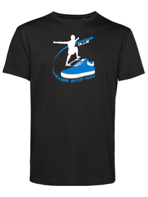 T-shirt homme Ollie Noir/Bleu