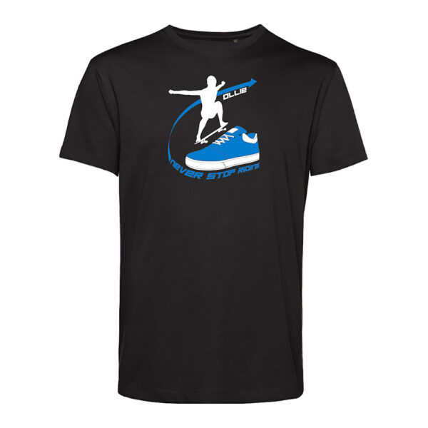 T-shirt homme Ollie Noir/Bleu