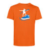 T-shirt homme Ollie Orange/Bleu