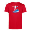 T-shirt homme Ollie Rouge/Bleu