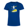 T-shirt femme Ollie Bleu/Jaune