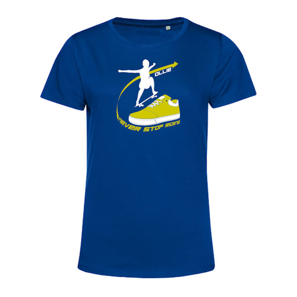T-shirt femme Ollie Bleu/Jaune