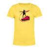 T-shirt femme Ollie Jaune/Magenta