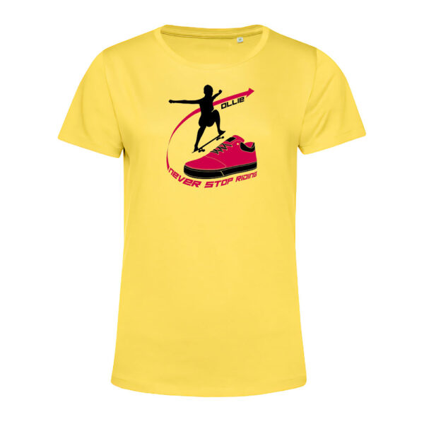 T-shirt femme Ollie Jaune/Magenta