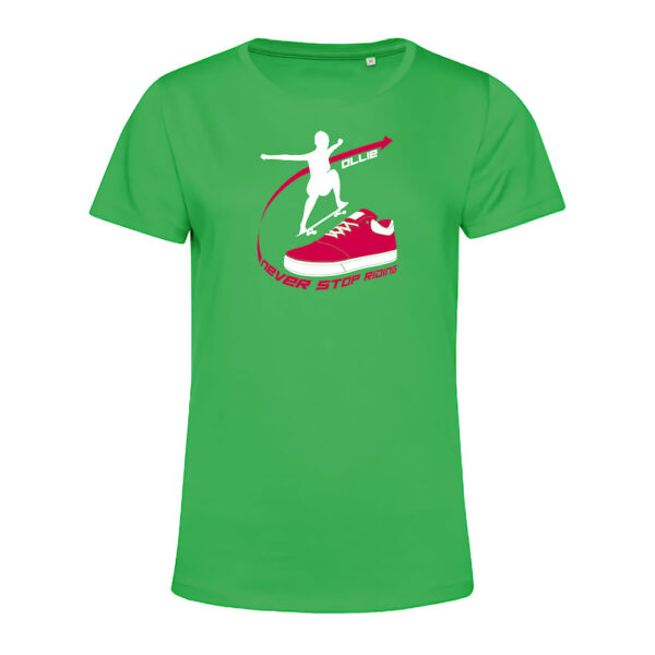 T-shirt femme Ollie Vert/Magenta